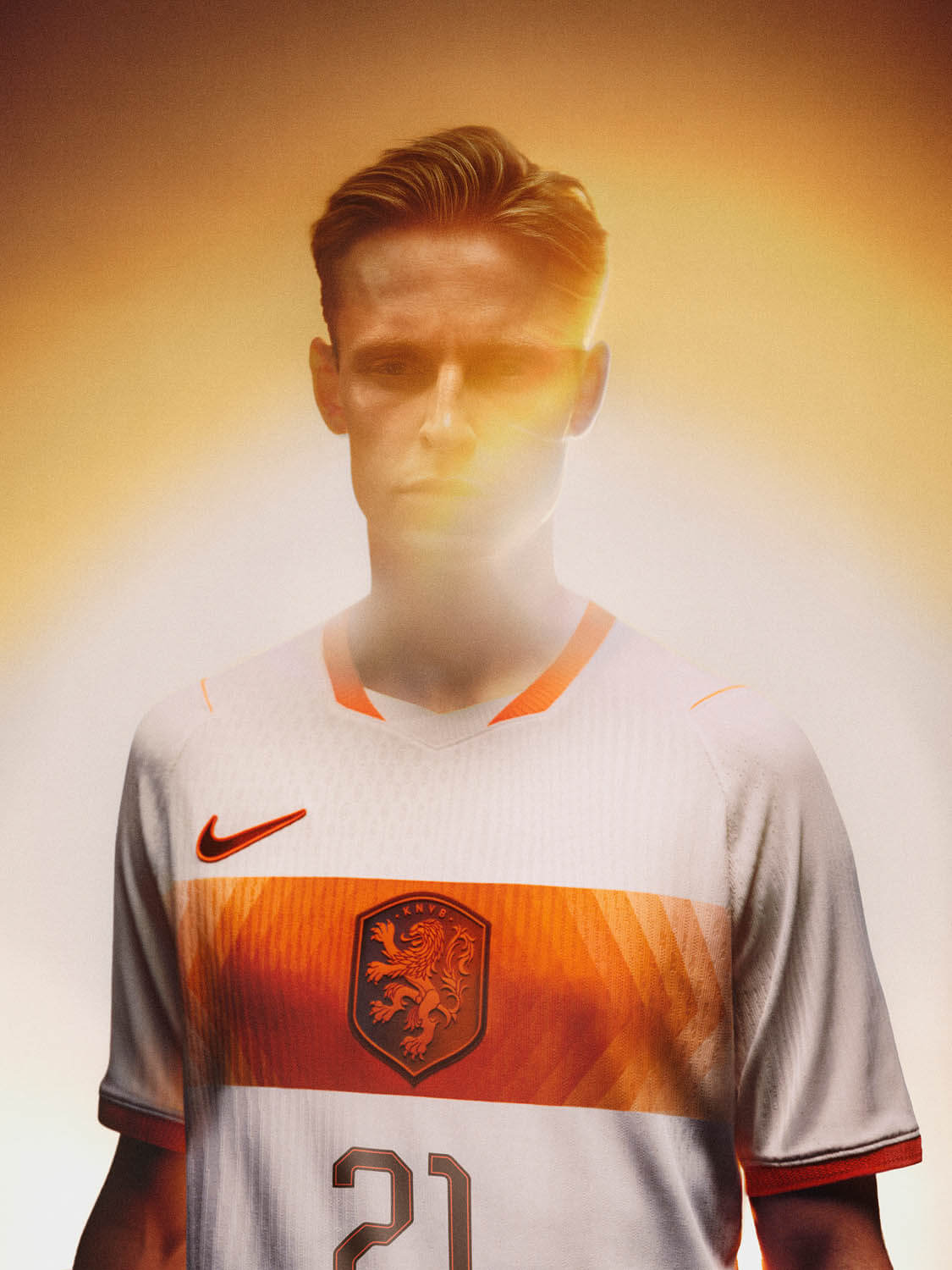 Camisa Holanda Away 2026 branca Nike torcedor