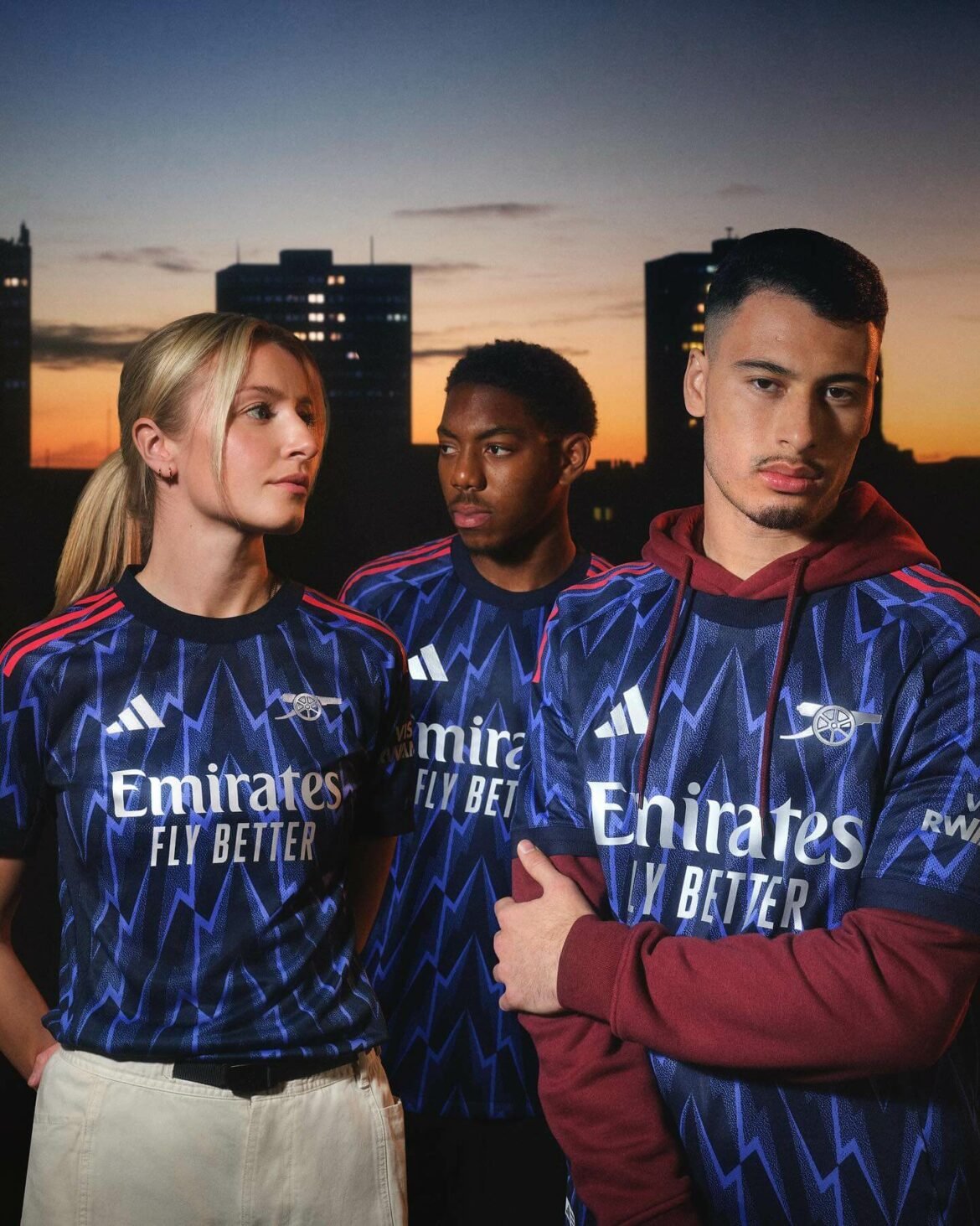 Detalhes da Camisa Arsenal Away 2025/26 Adidas