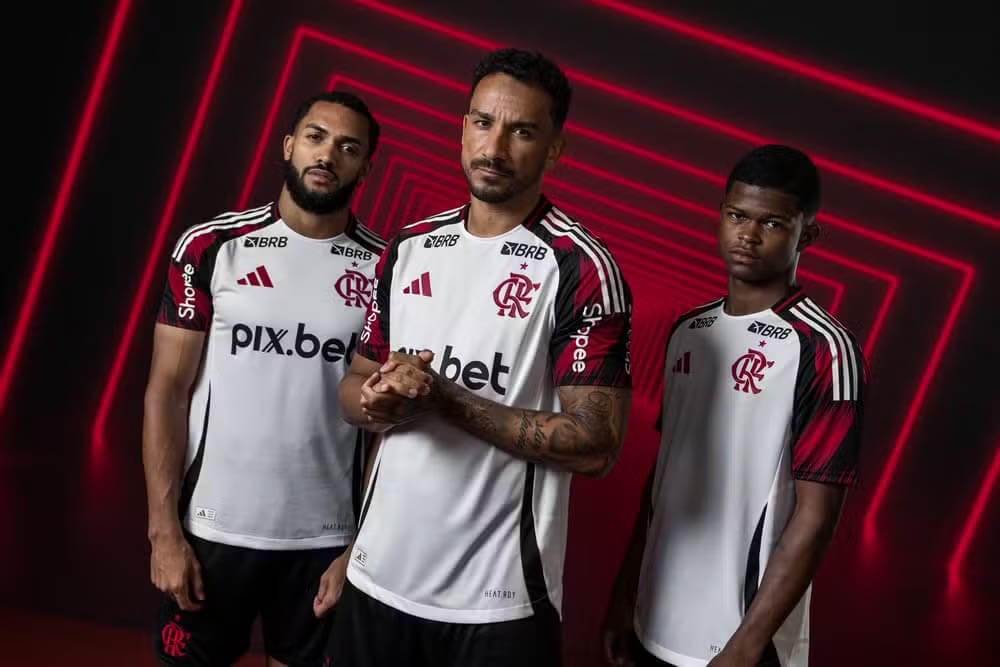 Detalhes da Camisa Flamengo Adidas Home 25/26