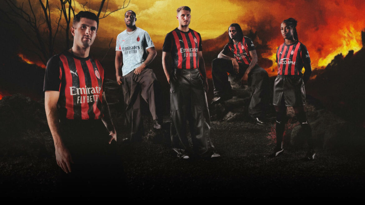 Detalhes da Camisa AC Milan Home 25/26 Puma
