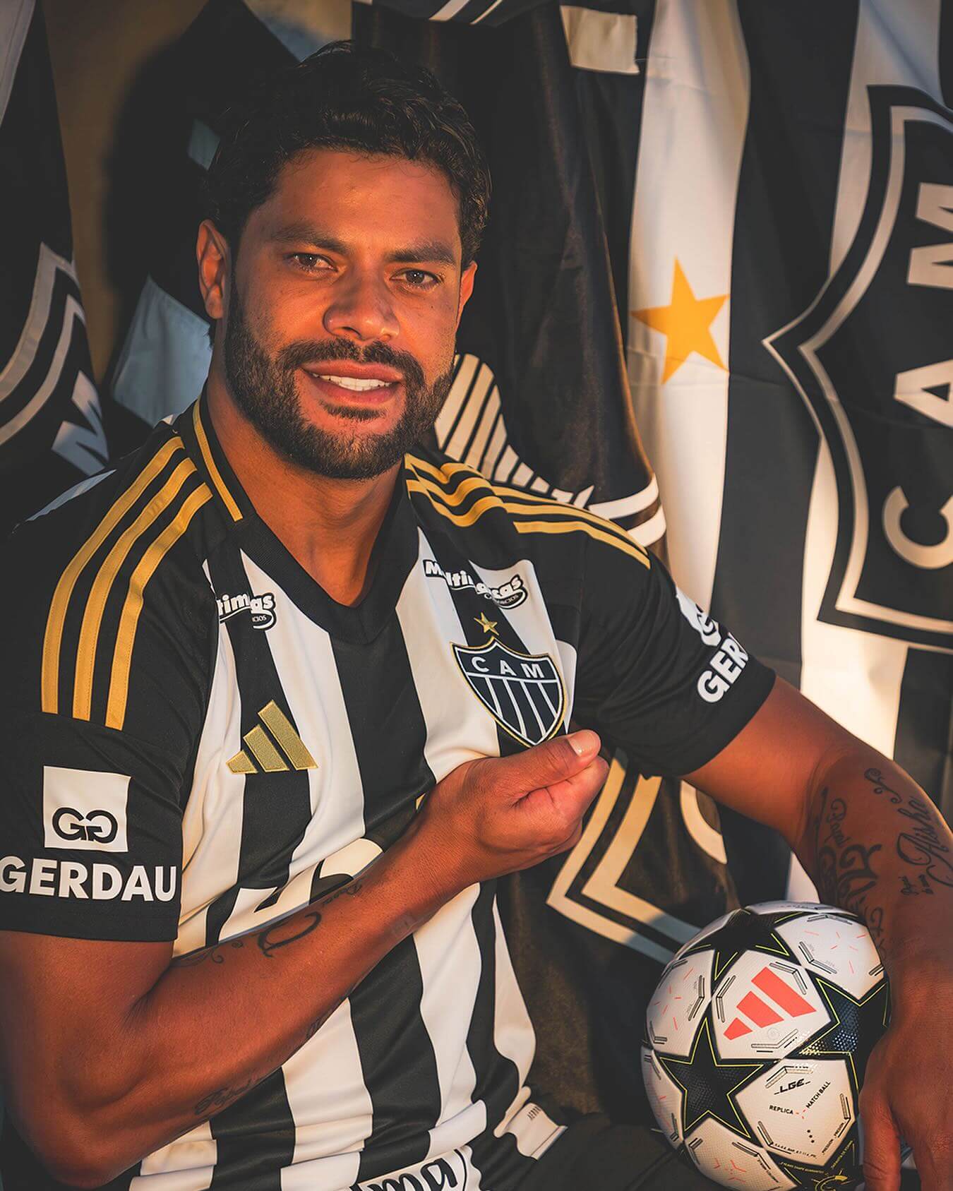 Atlético Mineiro I Feminina 2025/26 - frontal listras