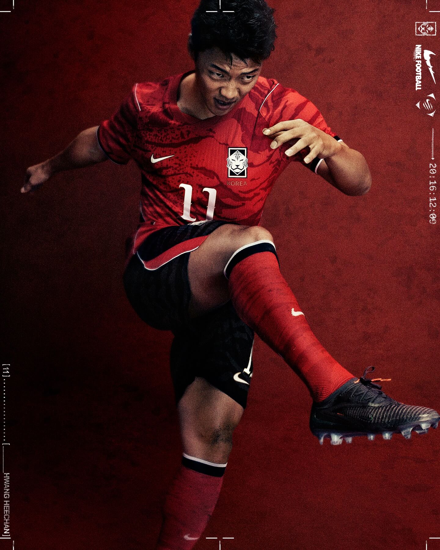 Detalhes camisa Coreia do Sul 2026 Nike