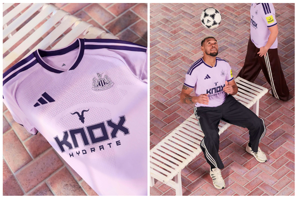 Detalhes da Camisa Newcastle III 26/27 Adidas Lil&aacute;s
