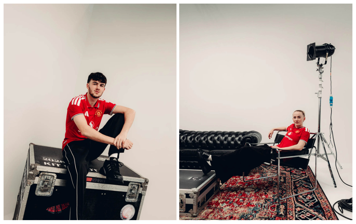 Detalhes da Camisa Manchester United Home I 26/27 Adidas Vermelha