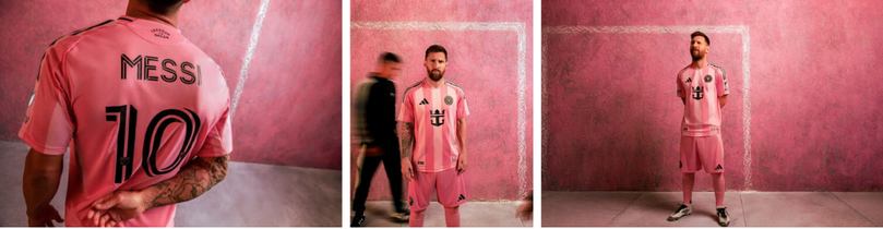 Camisa Inter Miami Home 2025/26 Adidas Rosa