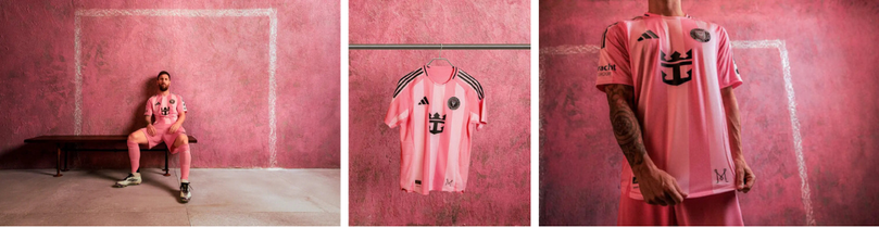 Detalhes da nova camisa Inter Miami 2025 Adidas