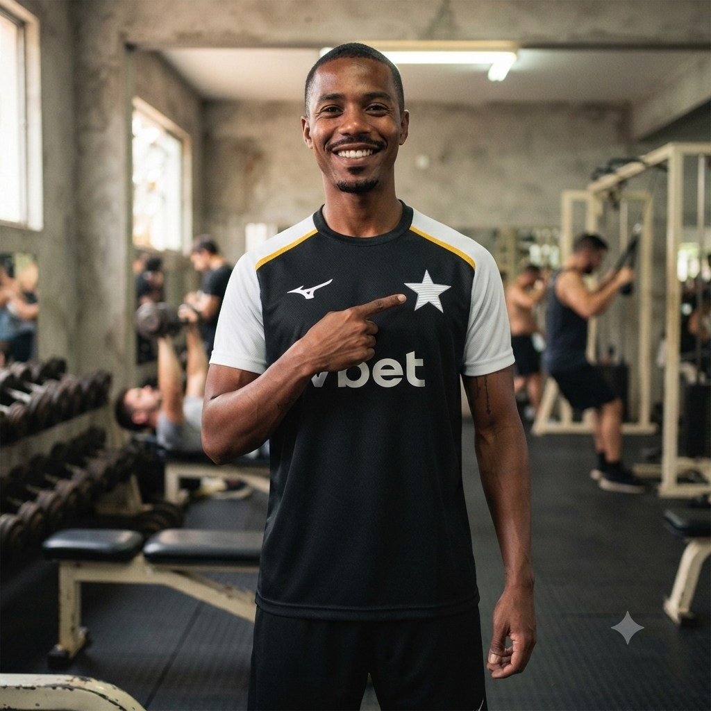 Camisa de Treino Botafogo 2026 Mizuno Preta