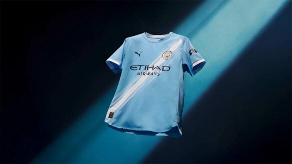 Camisa Manchester City Home 25/26 – vista frontal azul