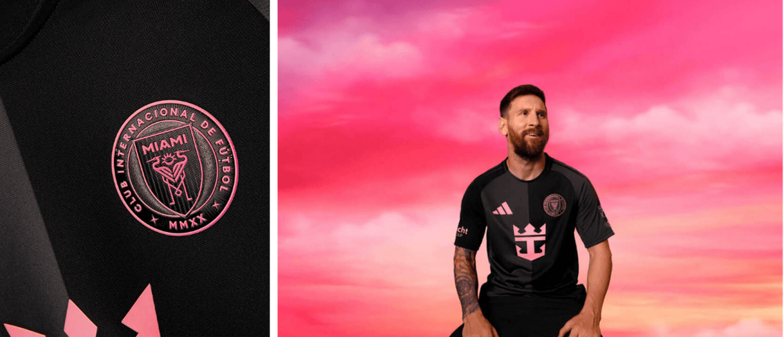 Camisa Inter Miami Away 2025/26 Adidas Preta