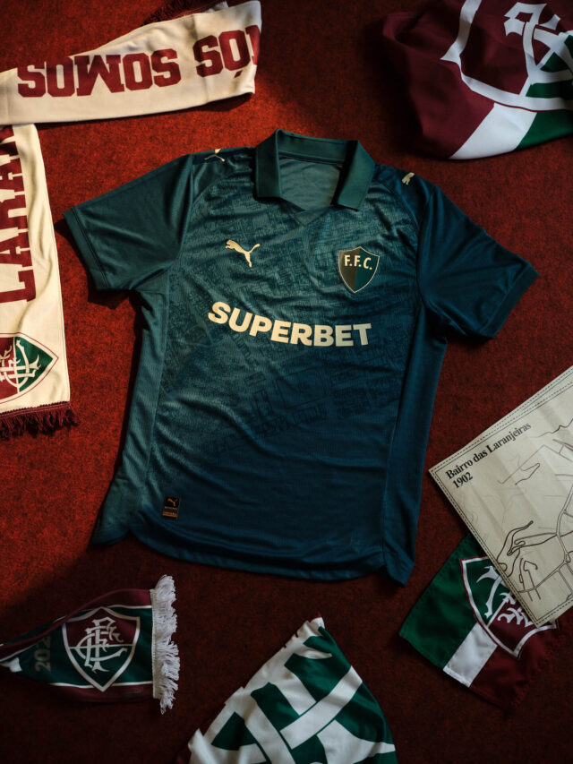 Detalhes Camisa Fluminense III 2026/27 Puma Cold Green