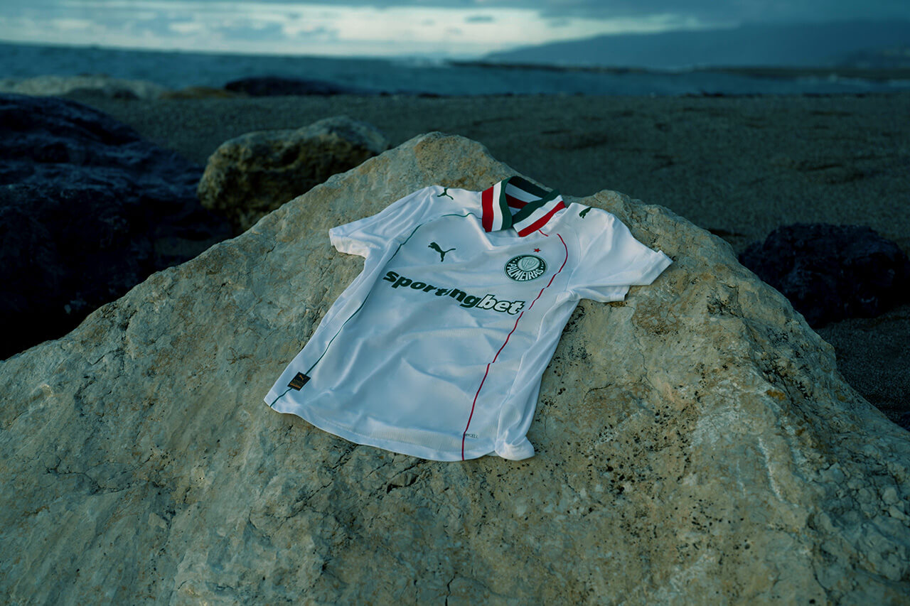 Camisa Palmeiras Away 26/27 Torcedor Puma Masculina Branca