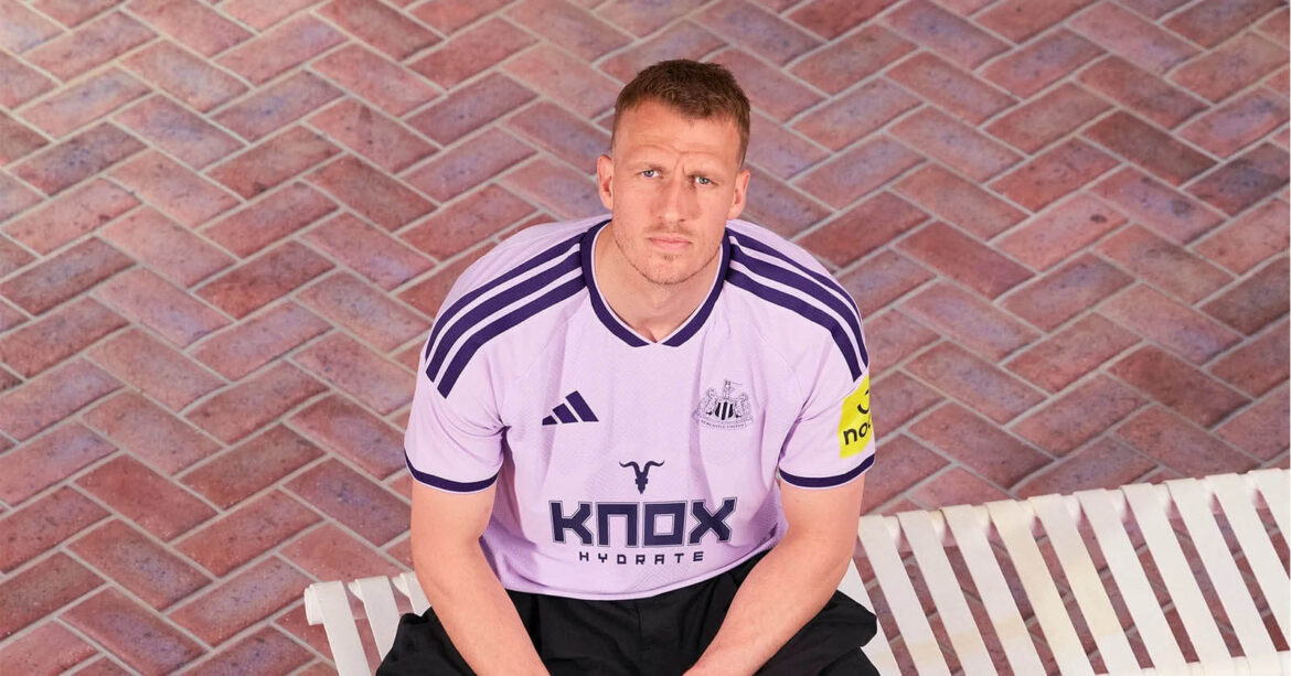 Camisa Newcastle United Third III 26/27 Torcedor Adidas Masculina Lil&aacute;s
