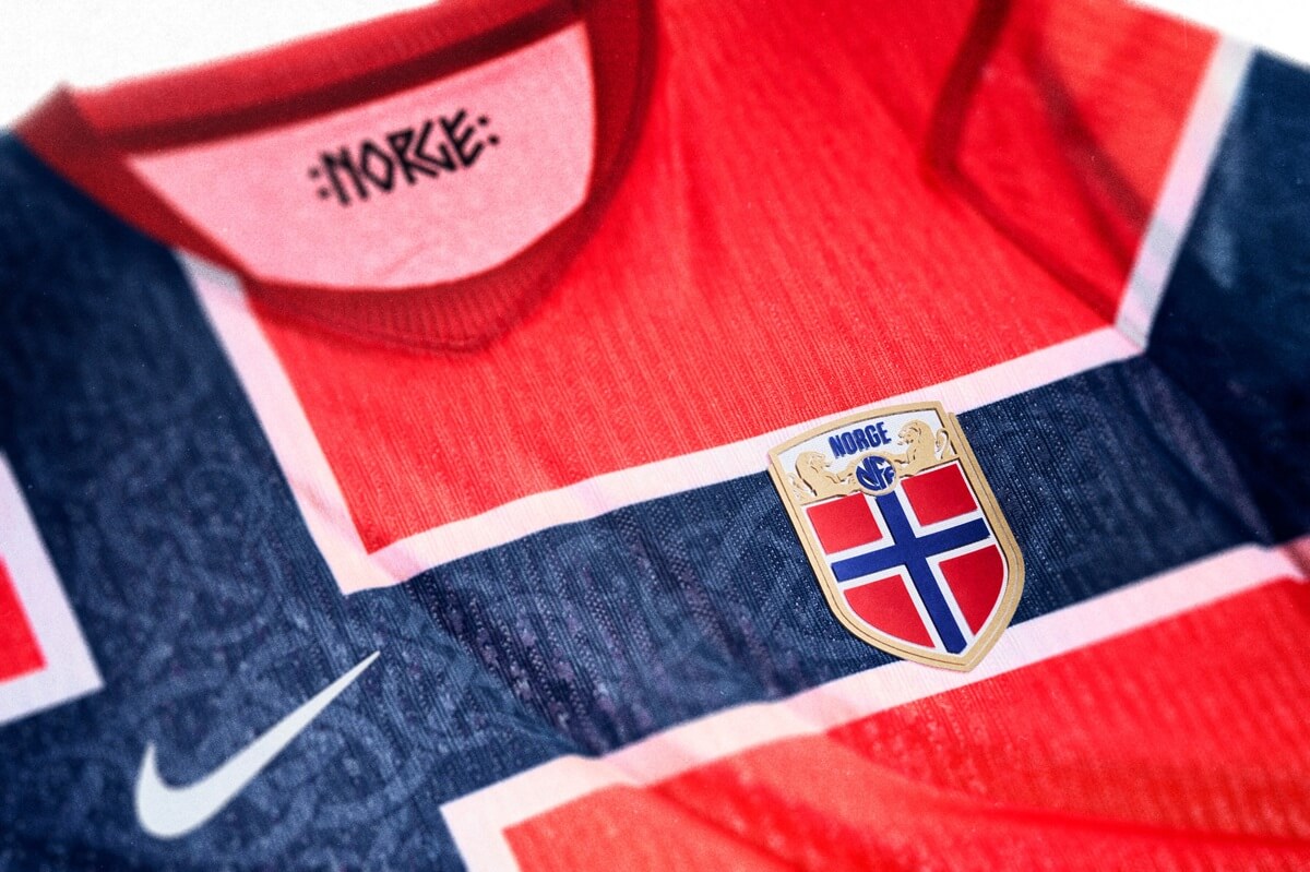 Detalhes Camisa Noruega Nike 2026