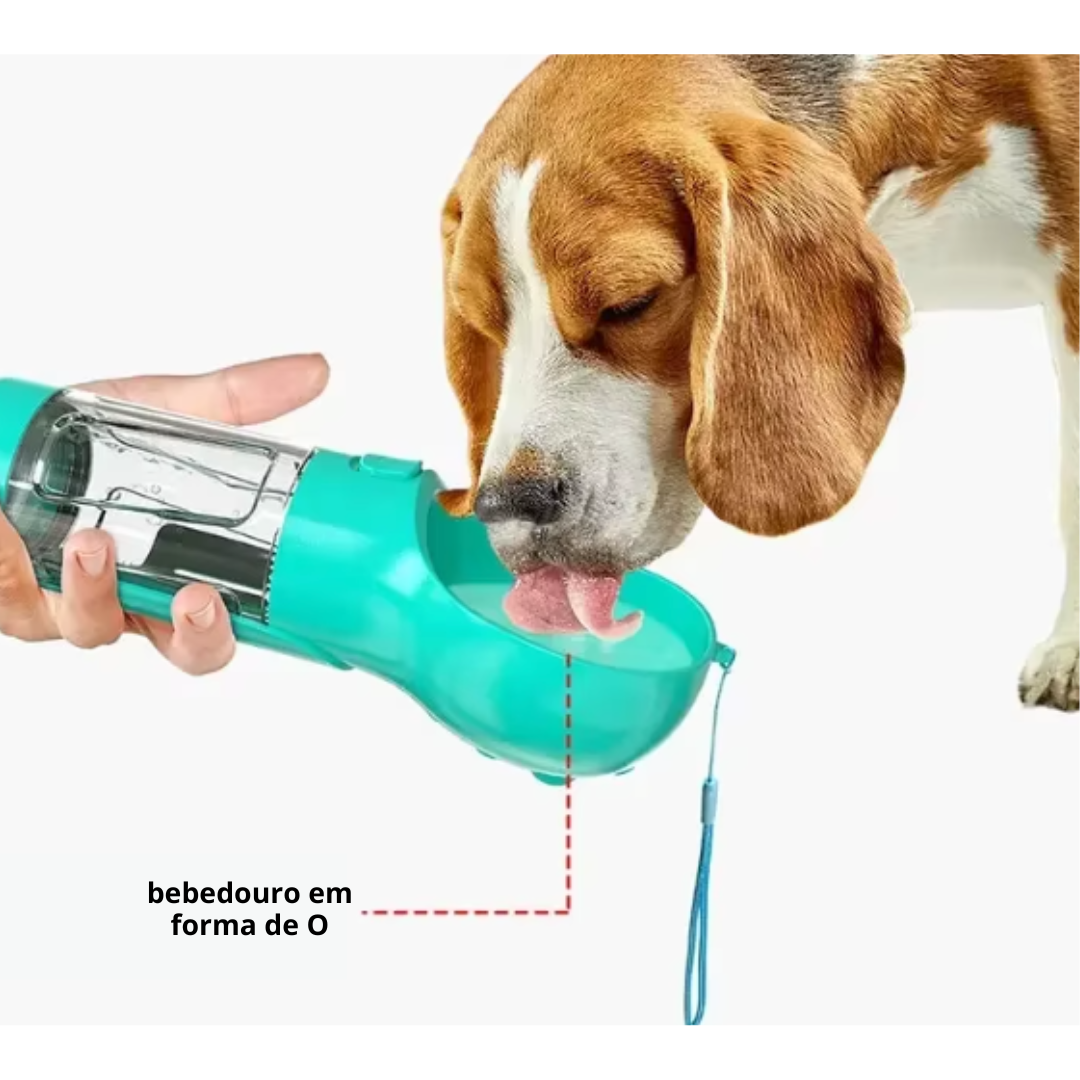 garrafa multifuncional para pets