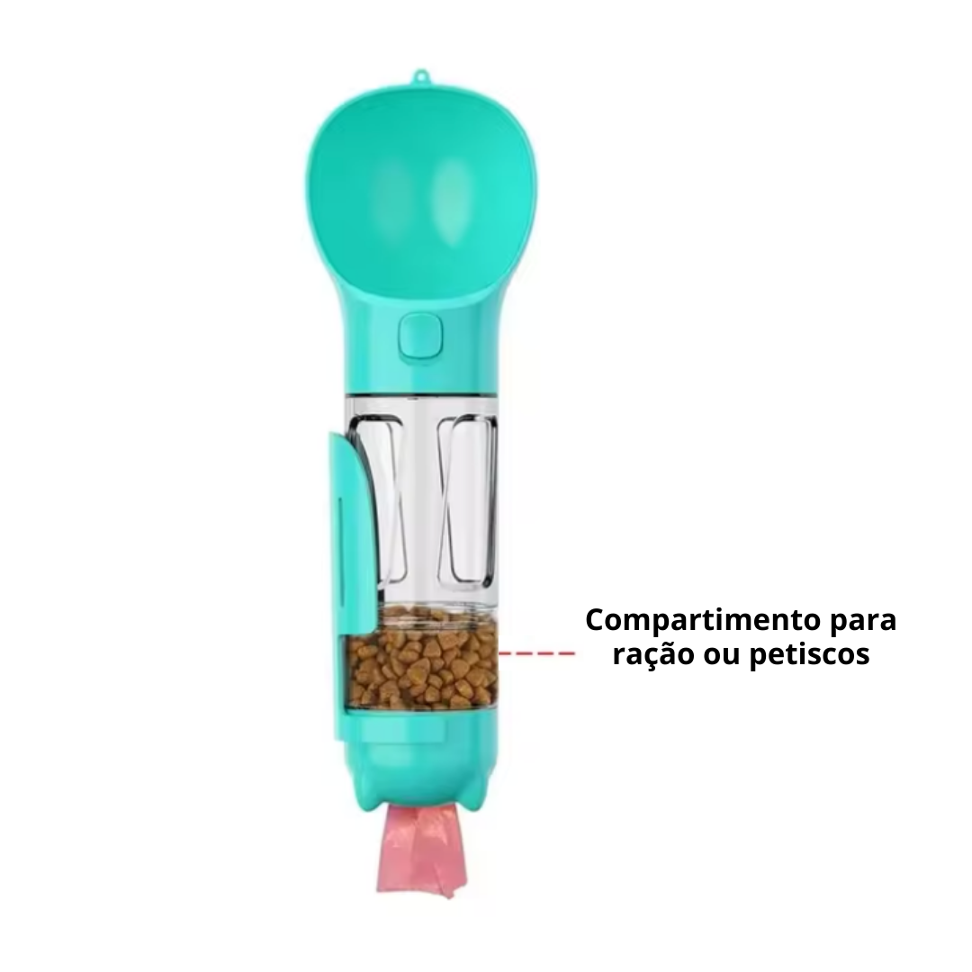 garrafa multifuncional para pets