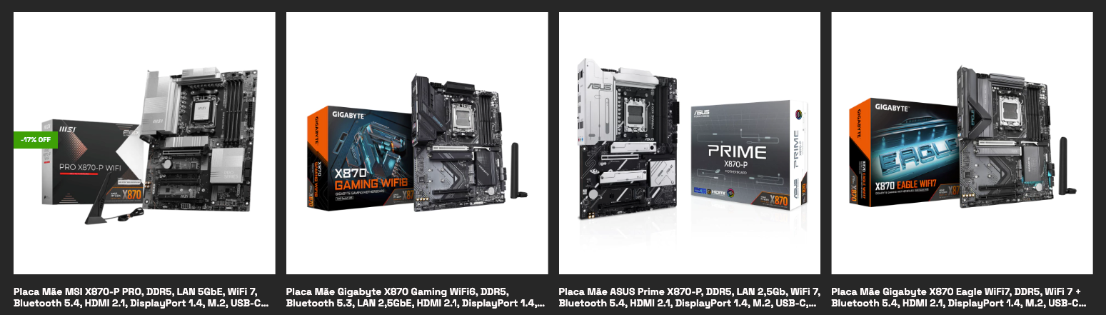 placa mãe amd am5 x870e x870