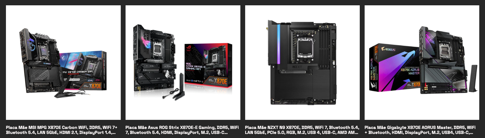 placa mãe x870 x870e hero crosshair godlike