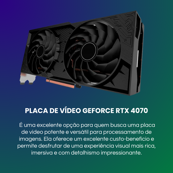 placa de video gpu geforce nvidia rtx 4060