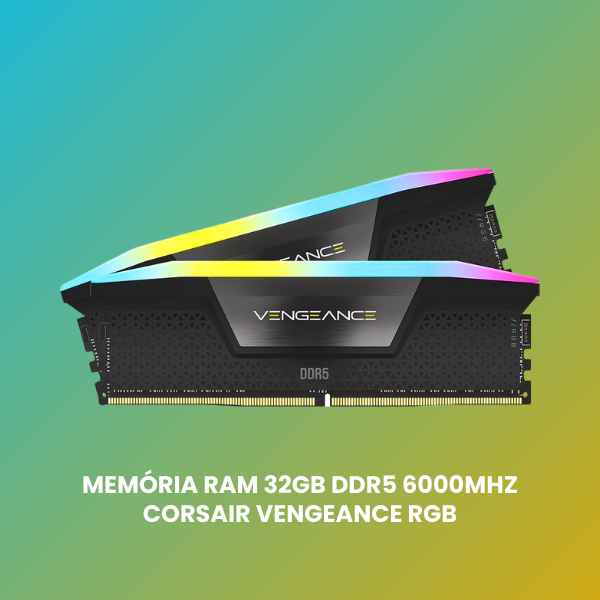 memoria corsair vengeance 32gb ddr5 6000mhz rgb