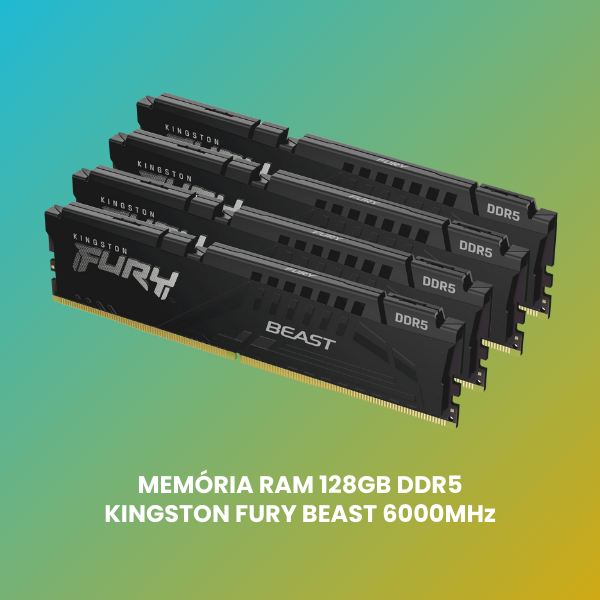 memoria kingston fury beast 64gb 2x 32gb ddr5