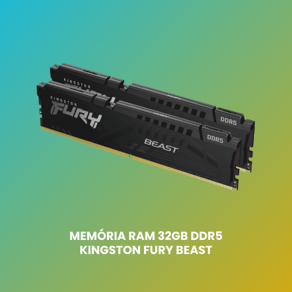 memoria kingston fury beast 32gb 2x16gb ddr5