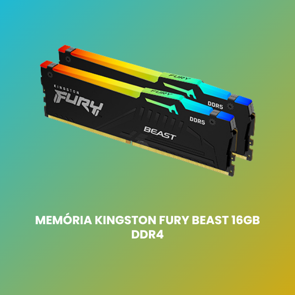 memoria kingston fury beast 32gb 2x16gb ddr4