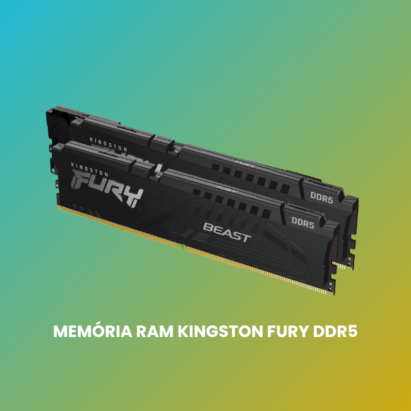 memória ram kingston fury beast 8gb 16gb ddr4 3200mhz