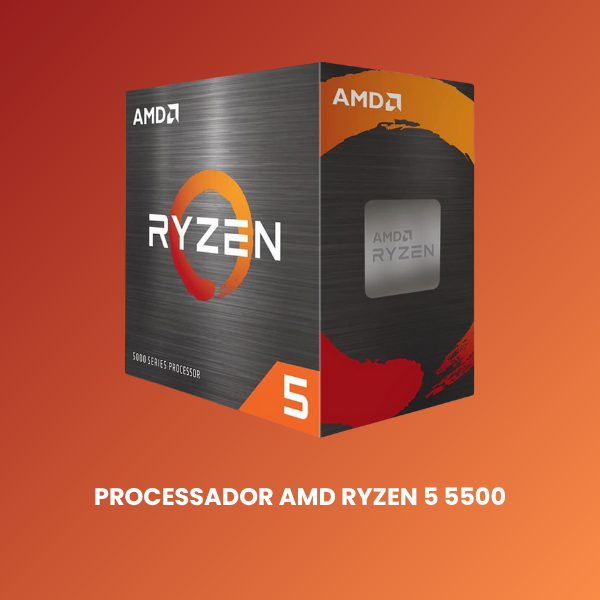 cpu amd processador ryzen 5 5500