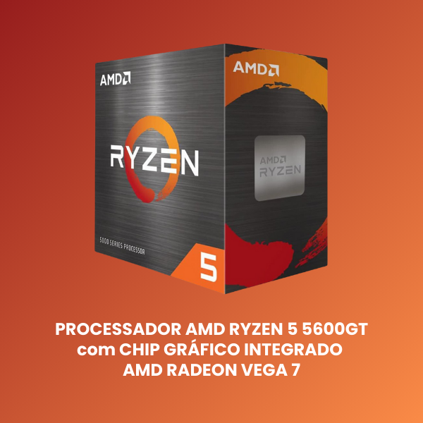 cpu amd processador ryzen 5 5600GT