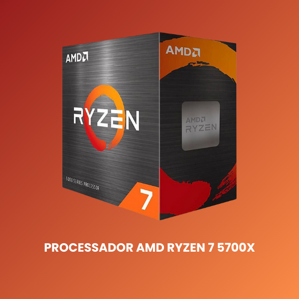 cpu amd processador ryzen 7 5700x3d