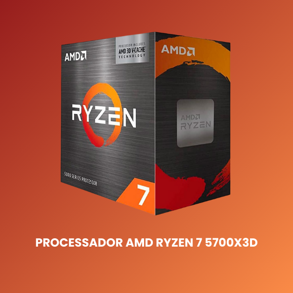 cpu amd processador ryzen 7 5700x3d