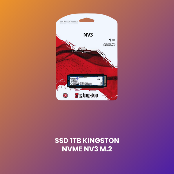 ssd nvme m.2 1tb kingston nv3