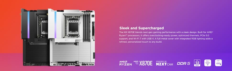 placa mãe nzxt x870e
