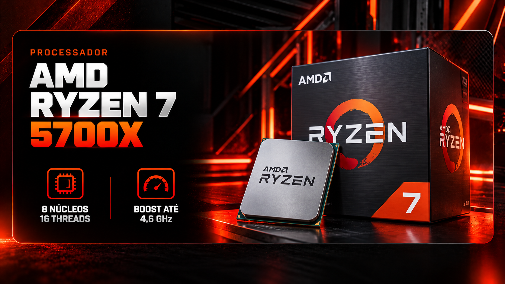 Processador AMD Ryzen 7 5700X
