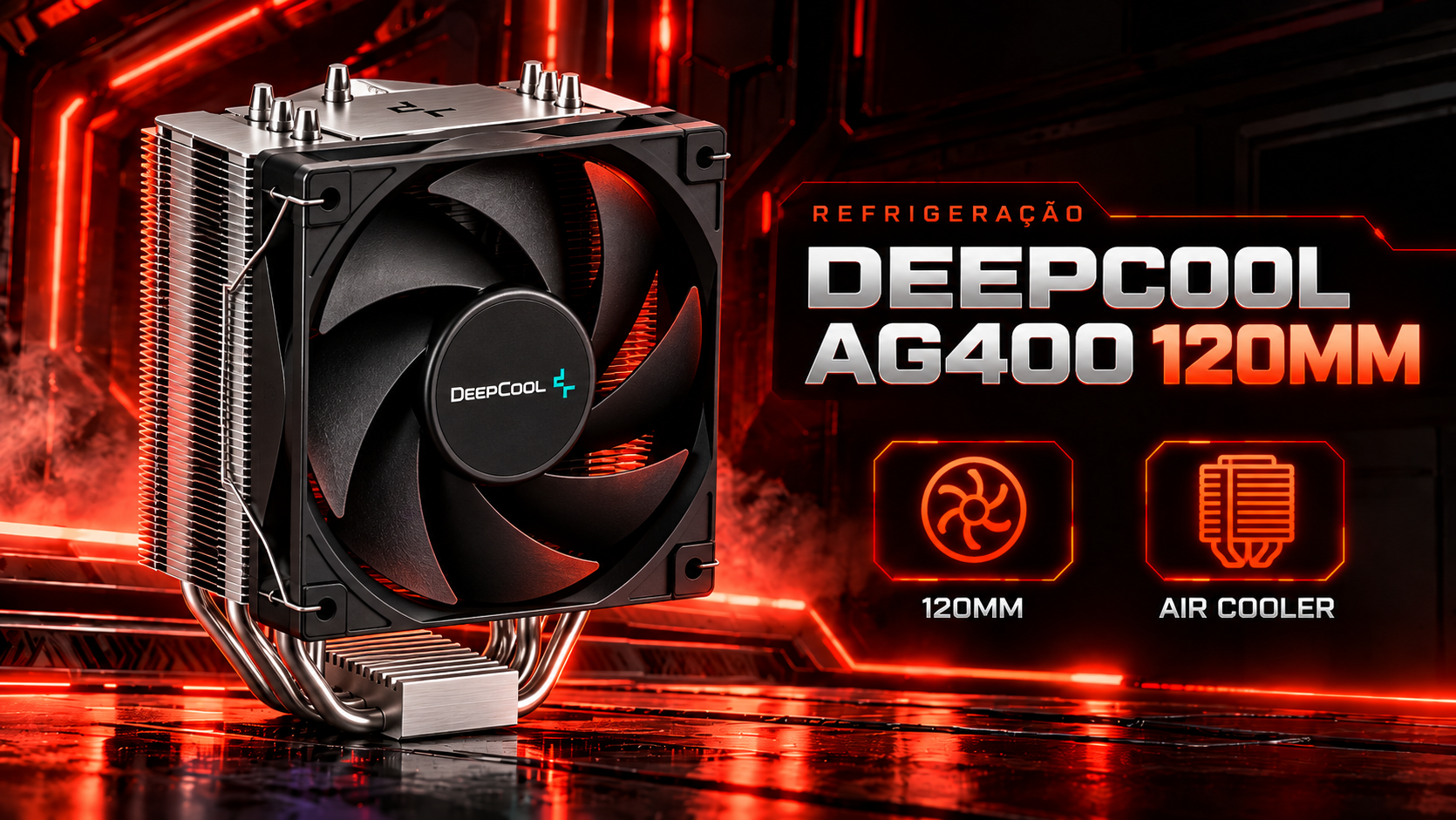 Cooler a ar DeepCool AG400 120mm
