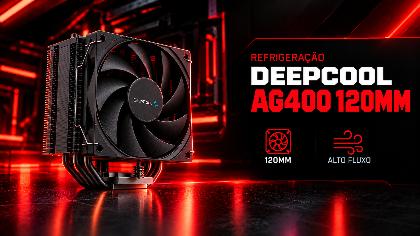 Cooler a Ar DeepCool AG400 120mm