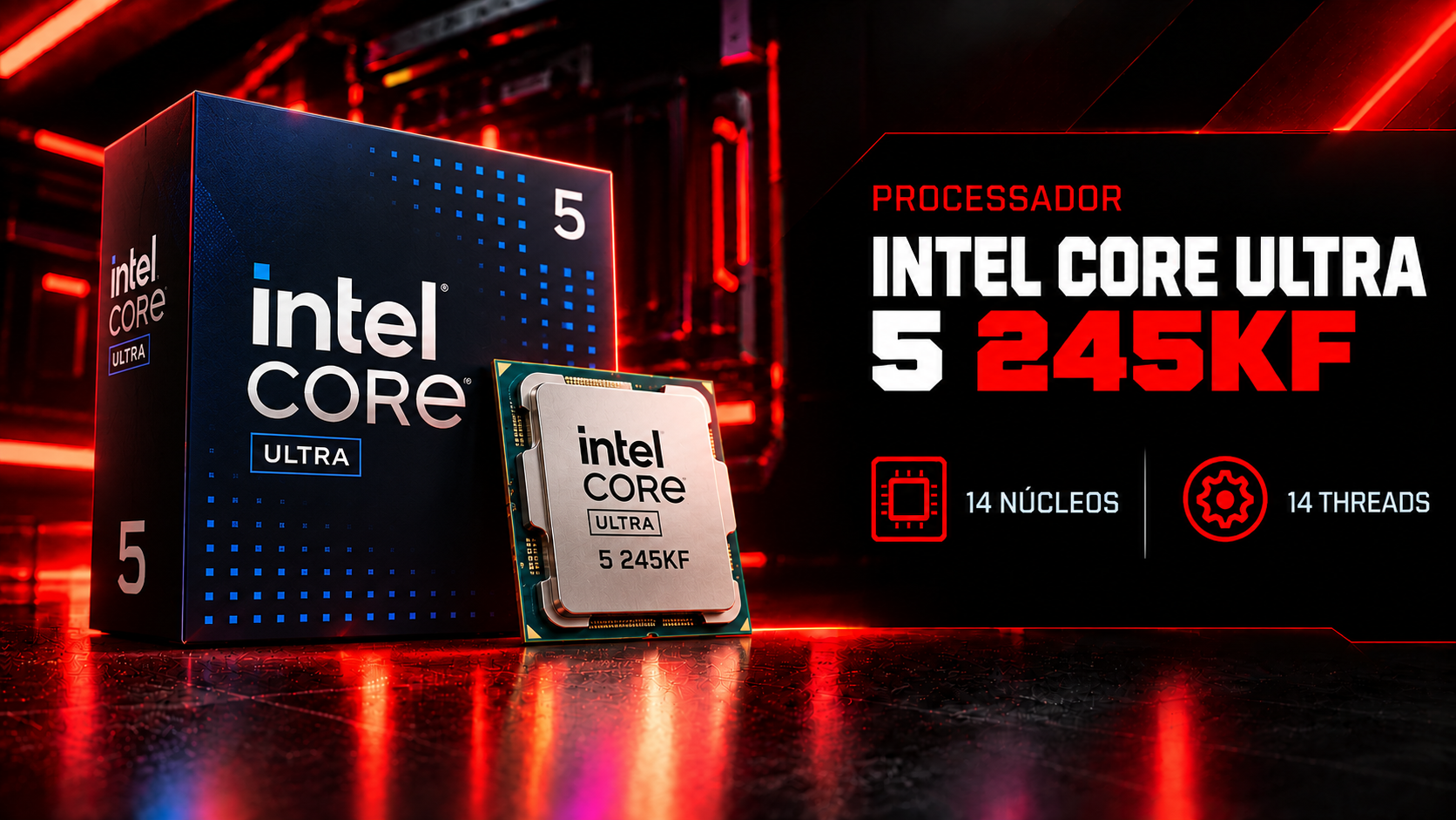 Processador Intel Core Ultra 5 245KF