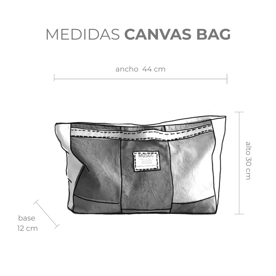 medidas CANVAS BAG