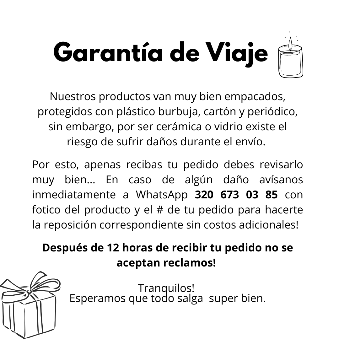 GARANTIA DE VIAJE