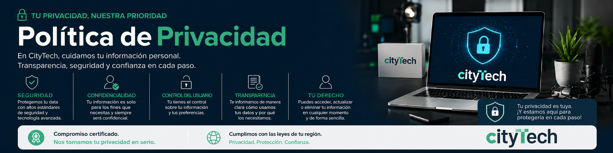 Política de privacidad CityTech