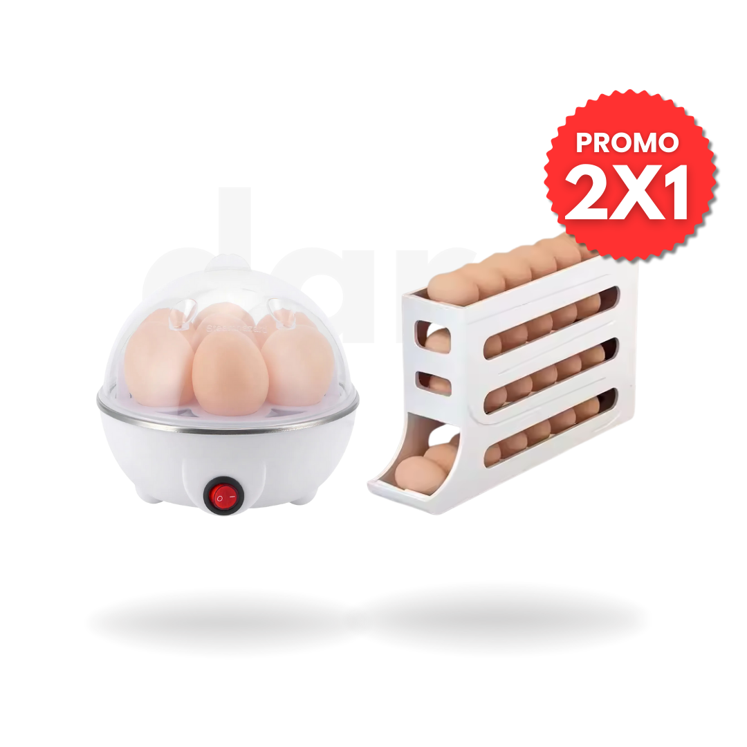 Huevomatic Pro y Huevera Deslizante Dare