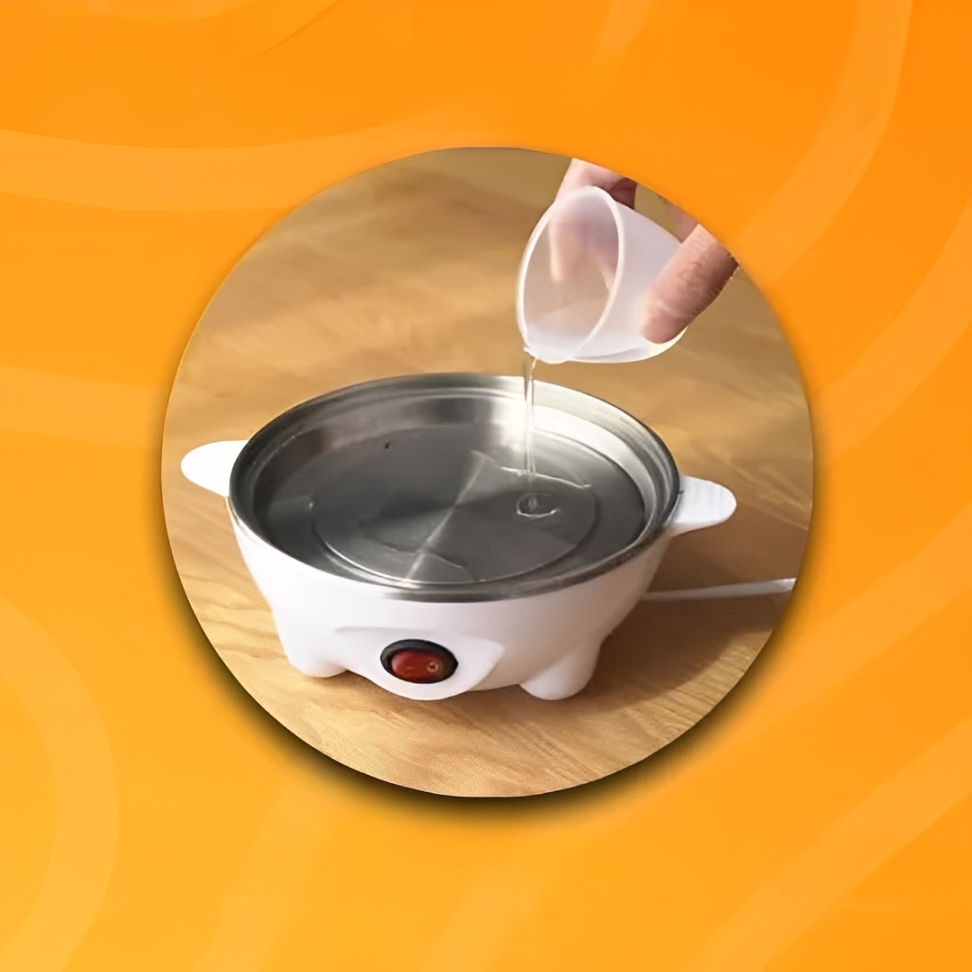 Paso 1: Medir agua con la taza