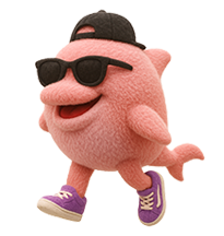 mascote boto Fé