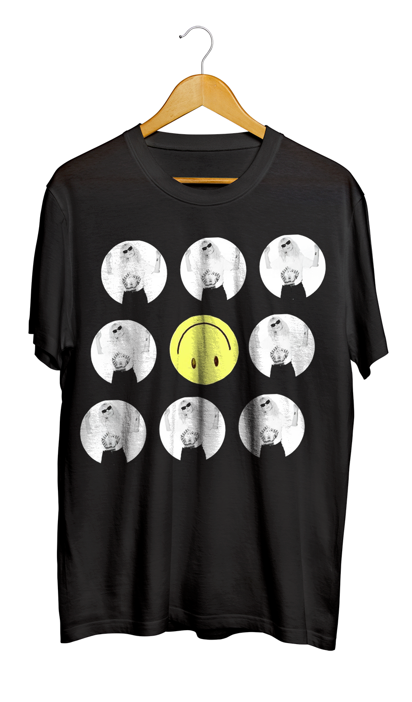 camiseta fake happy de paramore