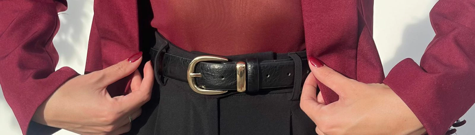 Banner da categoria Cintos