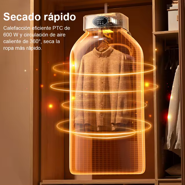 Secador de ropa Max3000 abierto