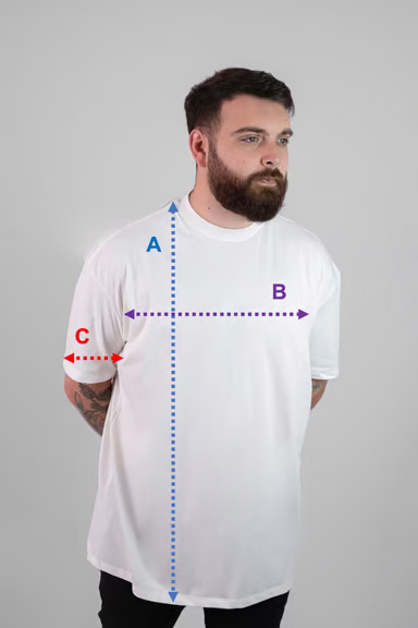tabela de medidas camiseta