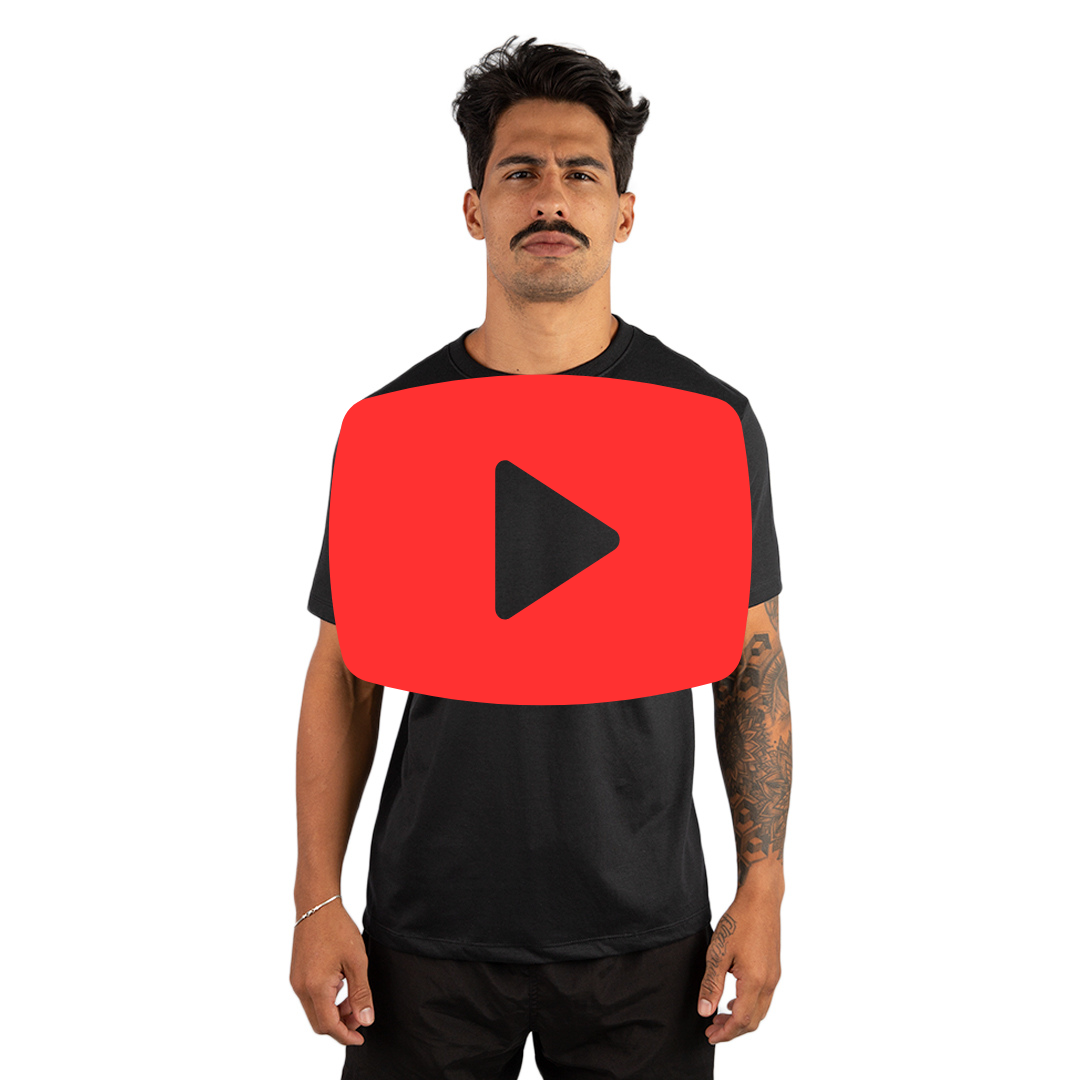 Camiseta Básica Premium - Clique para ver o vídeo