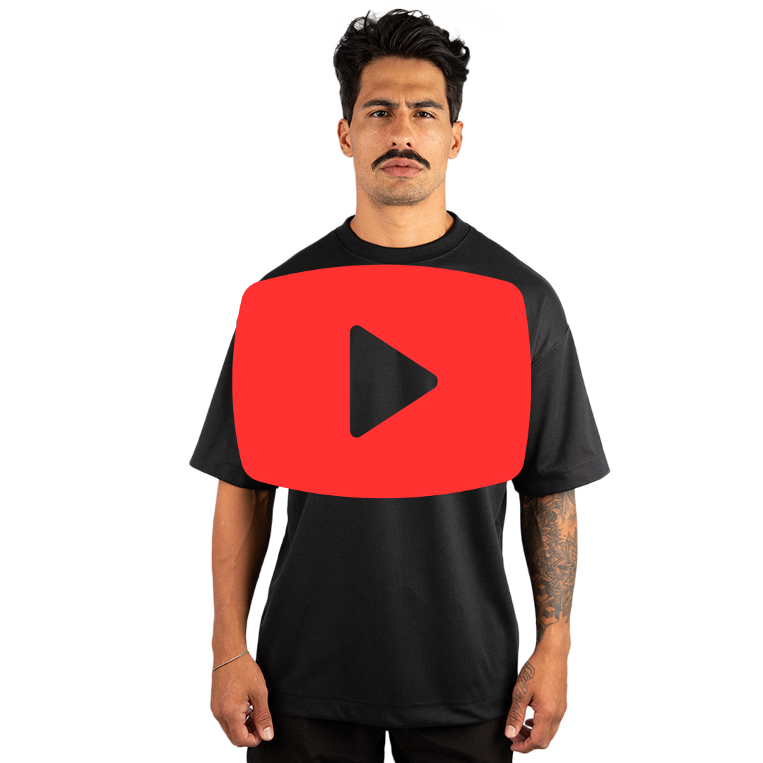 Camiseta Básica Premium - Clique para ver o vídeo