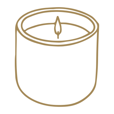 &iacute;cone pote de vela